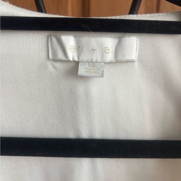 Elegant White Women's Top Eri+Ali size: medium - Picture 3 of 3